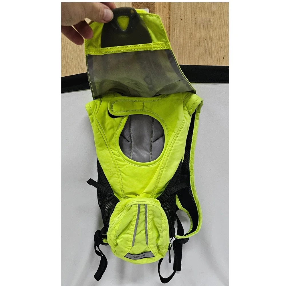 CamelBak Rogue Hydration Pack Neon Yellow High Vis Cycling Backpack No Bladder
